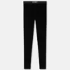 90s Vintage Logo Velvet Leggings