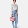 Athena Small Raffia Tote