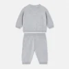 Baby Embroidered Cotton Knit Sweater Set