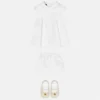 Baby Embroidered Cotton-Poplin Dress Set