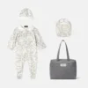 Baby Printed Cotton-Jersey Sleepsuit
