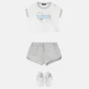 Baby Printed Cotton-Jersey T-Shirt Set