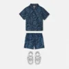 Baby Printed Cotton-Poplin Shirt