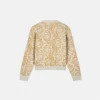 Barocco Allover Jacquard Kids Cardigan