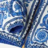 Barocco Foulard Reversible Kids Puffer Jacket