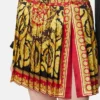 Barocco Pleated Mini Skirt
