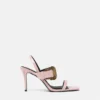 Baroque Buckle Patent Emily Sandals
