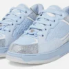 Biggie Basket Embellished Leather Sneakers