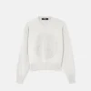 Cashmere-Blend Medusa Knit Sweater