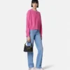 Cashmere-Blend Medusa Knit Sweater