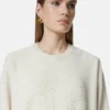 Cashmere-Blend Medusa Knit Sweater