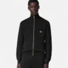 Cashmere-Cotton Knit Zip Sweater