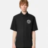 Chain V-Emblem Regular-Fit Shirt