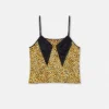Cheetah Allover Silk Slip Camisole