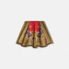 Cheetah Barocco Silk Duchesse Ballet Skirt