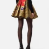 Cheetah Barocco Silk Duchesse Ballet Skirt