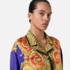 Cheetah Barocco Silk Shirt
