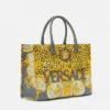Cheetah Foulard La Medusa Large Tote Bag