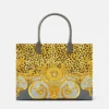 Cheetah Foulard La Medusa Large Tote Bag