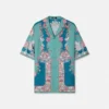 Coral Theatre Silk Shirt