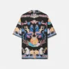 Coral Theatre Silk Shirt