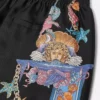 Coral Theatre Silk Shorts
