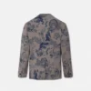 Coral Theatre Single-Breasted Wool Blazer