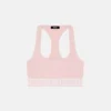 Cotton-Jersey Scoop Bralette