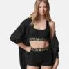 Cotton-Jersey Scoop Bralette