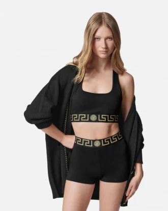 Cotton-Jersey Scoop Bralette