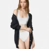 Cotton-Jersey Scoop Bralette
