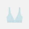 Cotton-Jersey Triangle Bralette