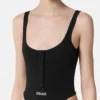 Cotton Ribbed Bodysuit