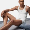 Cotton Ribbed Tank Top