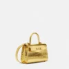 Croc-Effect Medusa ’95 Small Handbag