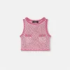 Crochet Boxy Knit Top