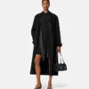 Crépe de Chine Lavalli&egrave;re Mini Dress