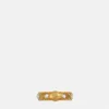 Crystal Metal Mesh Ring