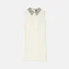 Crystal Satin A-Line Mini Dress