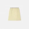 Crystal Tweed A-Line Mini Skirt