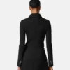 Double-Wool Crépe Crop Jacket