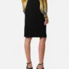 Draped Midi Skirt