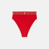 ECONYL&reg; High Waist Bikini Bottoms