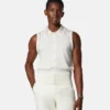 Embellished Cashmere-Blend Knit Vest
