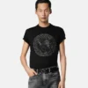 Embellished Cotton-Jersey Slim T-Shirt