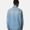 Embellished Denim Overshirt