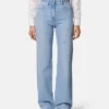 Embellished High-Waist Regular-Fit Jeans