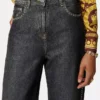 Embellished High-Waist Regular Jeans