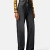 Embellished High-Waist Regular Jeans