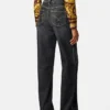 Embellished High-Waist Regular Jeans